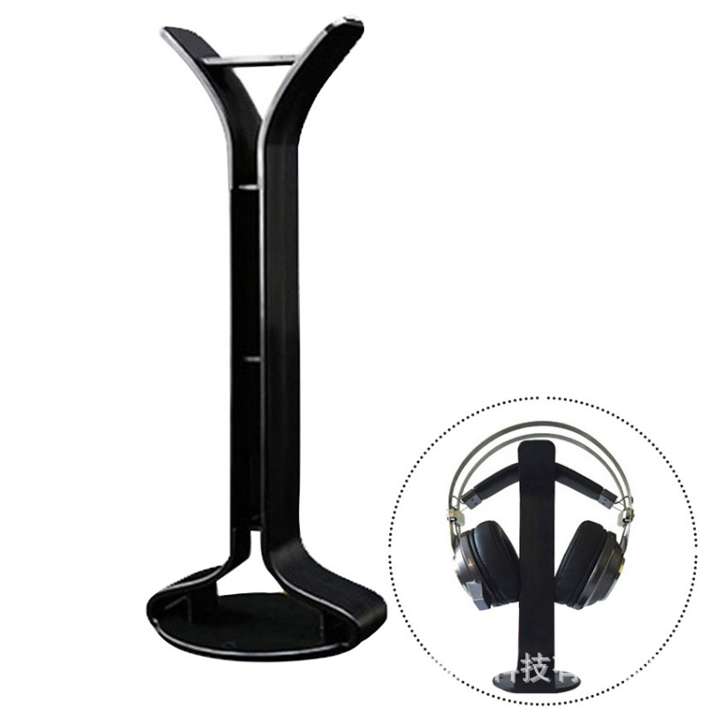 New cross-border headset bracket headset Bluetooth headset hanger hook creative detachable desktop display shelf