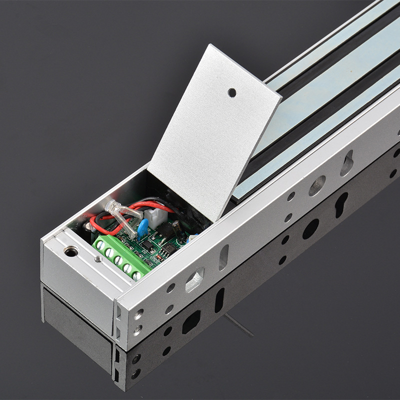 Single-Door Surface-Mounted Magnetic Lock 280kg Electromagnetic Lock 12V Access Control System Fire Door Electric Control Lock Fire Door Magnetic Lock