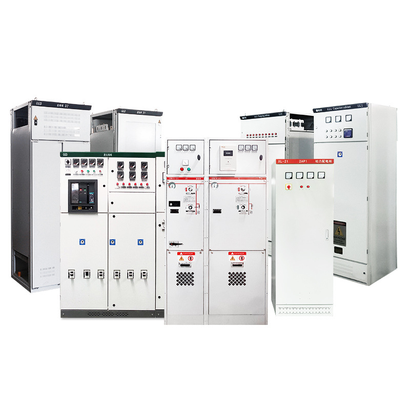 High and Low Voltage Complete Distribution Cabinets Ggd Distribution Box Xl-21 Low Voltage Power Cabinet Plc Control Cabinet Capacitor Compensation Cabinet