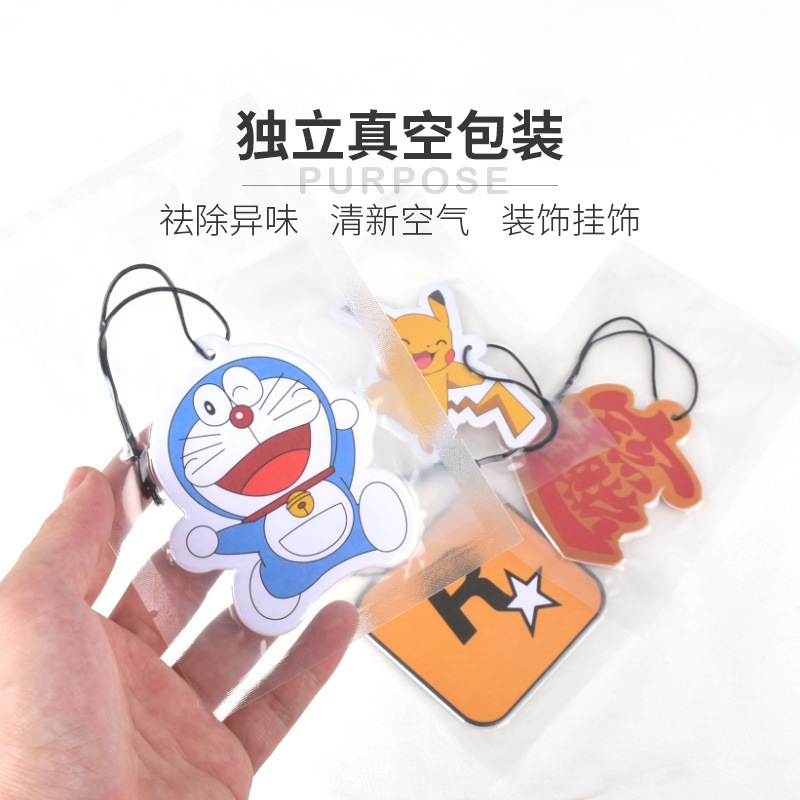 Factory Customized Car Fragrance Tablets, Perfume Pendants, Odor Removal, Light Fragrance, Cartoon Car Fragrance Tablets, Shoe and Clothing Fragrance Tags