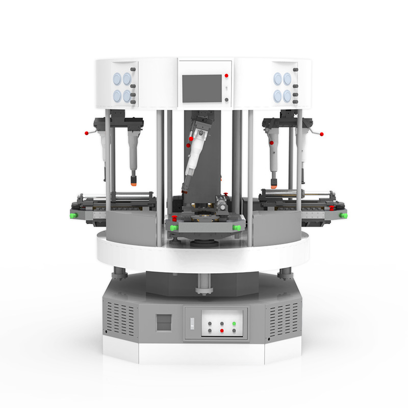 Shengda Technology Guangdong Edge Pressure Balanced Rotating Four-Position Bottom Pressure Machine Manufacturer Direct Sales