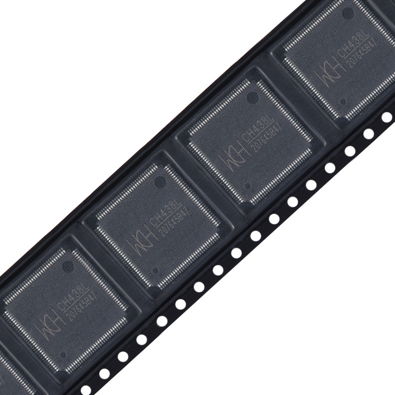 Original Genuine Ch438L Lqfp-128 Eight Serial Chip Eight Uart Chip