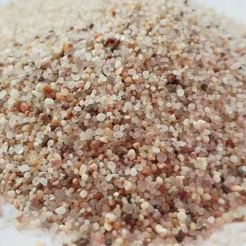 Coated Sand Stainless Steel Precision Casting Parts Real Stone Paint Oil Field Refractory and High Temperature Resistant Coated Sand 70-140 Mesh