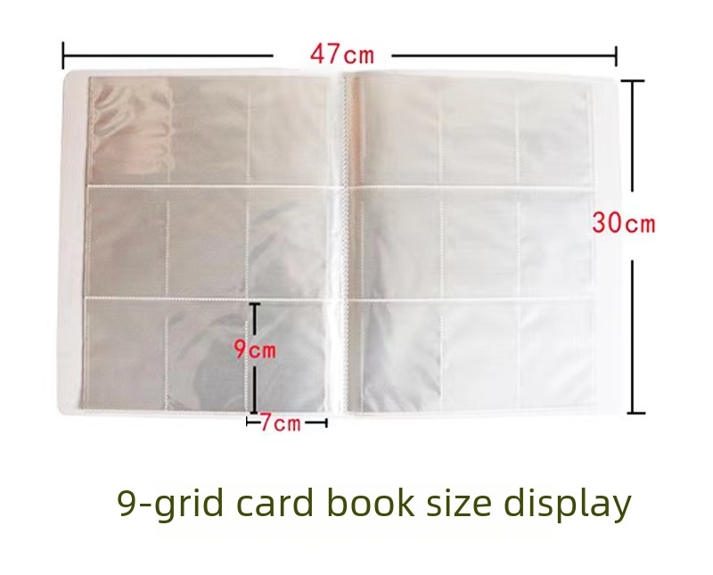 Cross-border Pokémon Jiugongge Collection Book Treasure Dream Card Book Pet Elf Pickup Pack 432