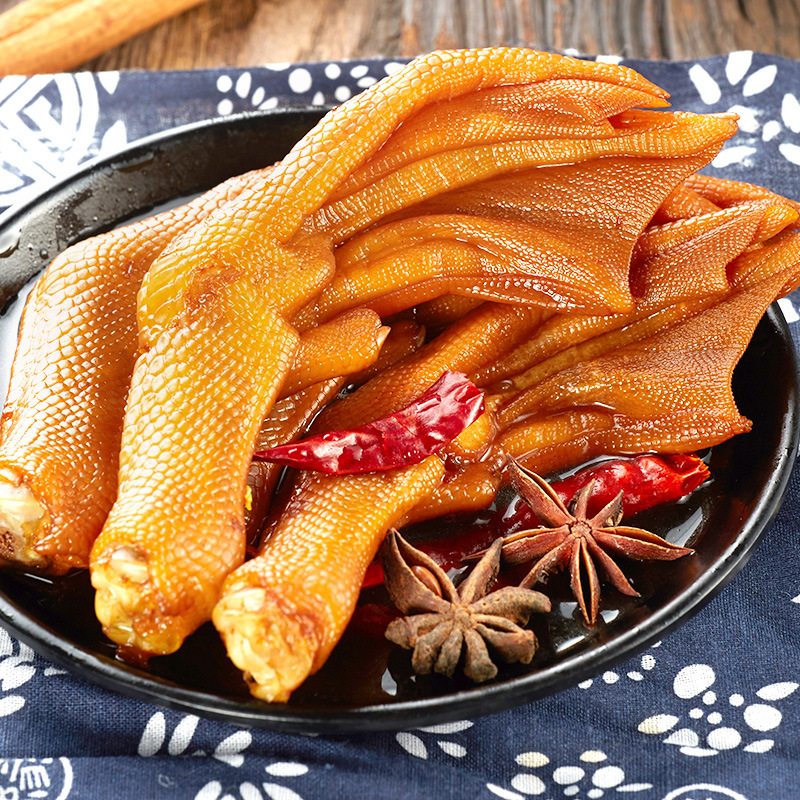 Bizan Longyan Bubble Duck Paw Duck Palm Fujian Specialty Snacks Spicy Snacks Chongqing Bulk Other Sealed Preservation