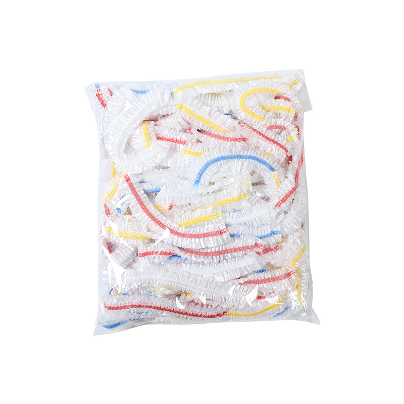 Transparent Combination PE Grade Ela- type Bowl Cover Bowl Cover Cover Fresh-keeping Film Cover Anti-fly Insect Refrigerator Leftover Disposable Household