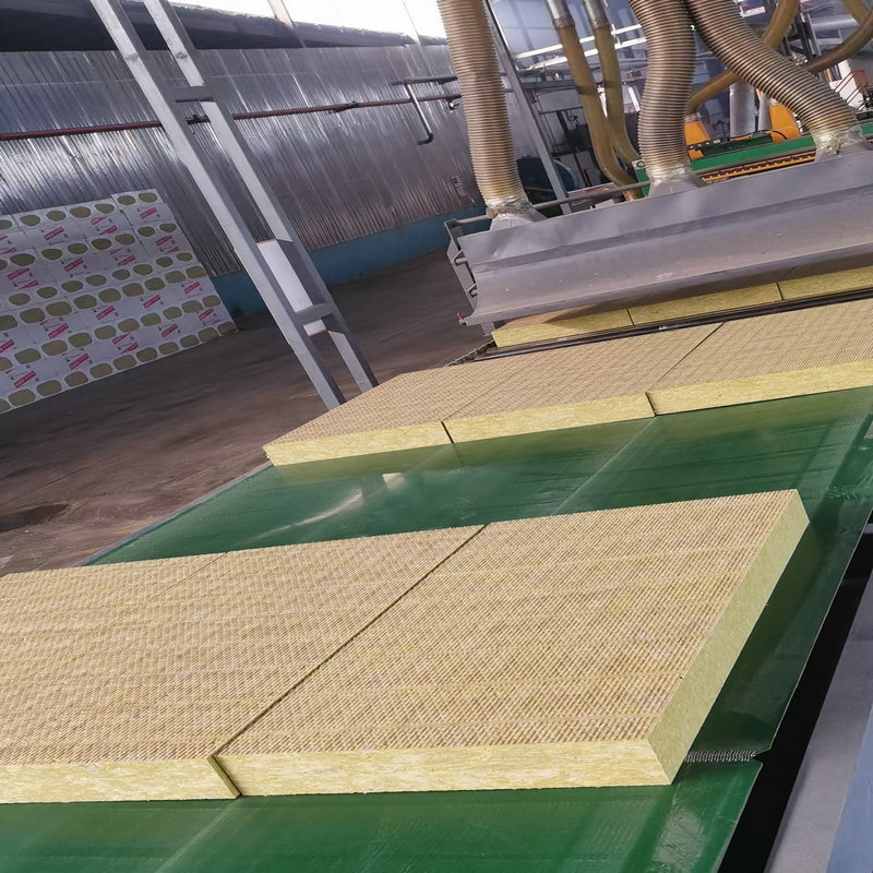 Exterior wall insulation rock wool board steel mesh plug wire flame retardant insulation rock wool board grade a fireproof hydrophobic rock wool insulation board