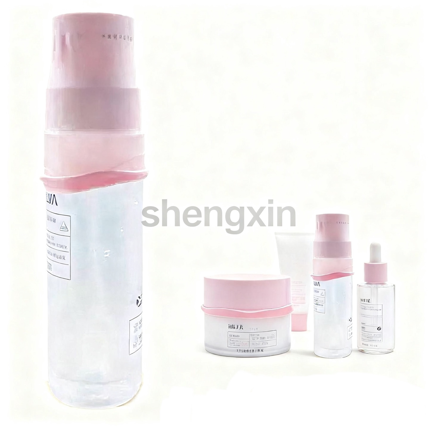 Travel Bottle Silicone Leak-Proof Cover Stretchable 22cm Outdoor New Shampoo Shower Gel Travel Bottle Protective Cover