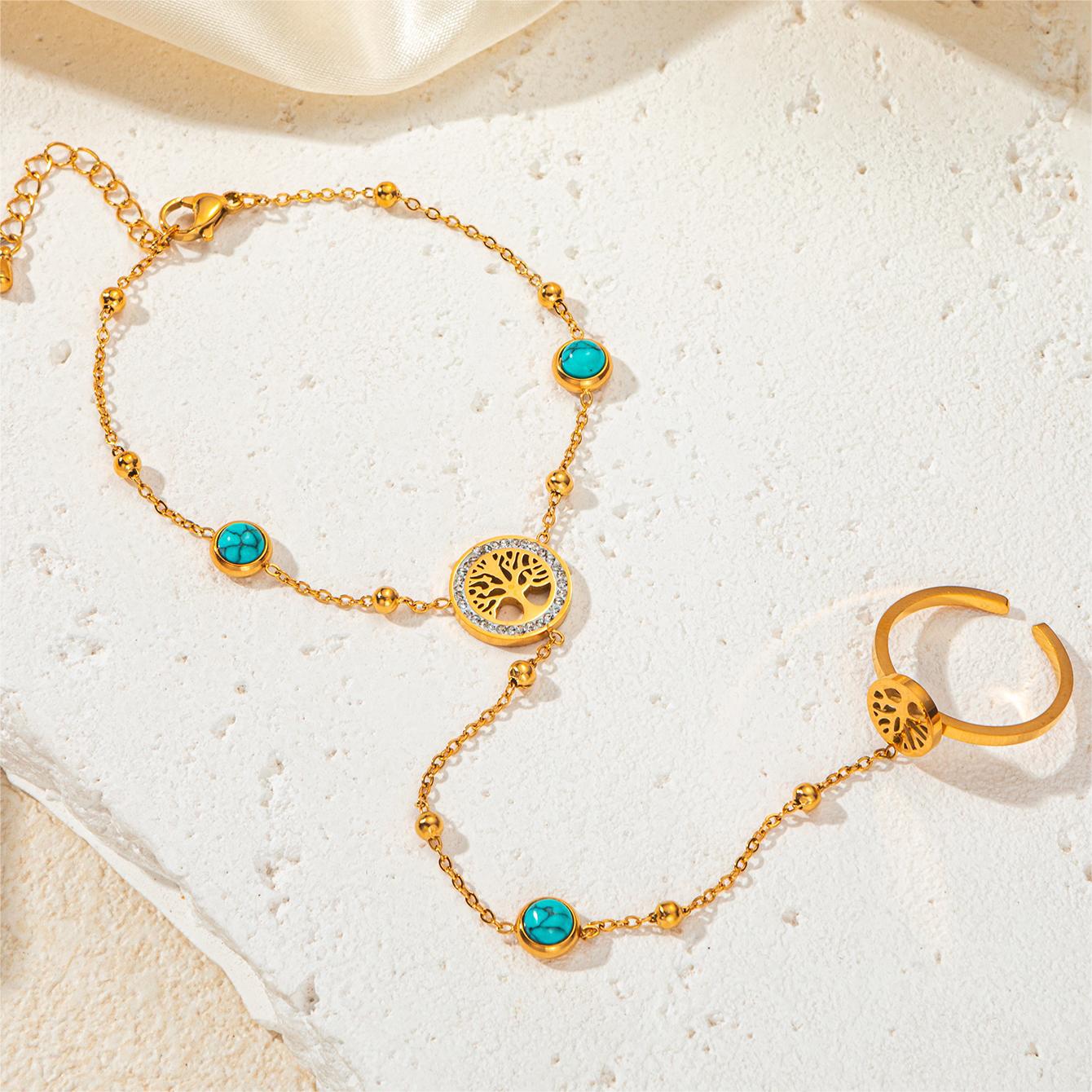 Cross-Border New Product Niche Design Stainless Steel Bracelet Simple Titanium Steel Fashion Gold-Plated Butterfly Bracelet Bracelet