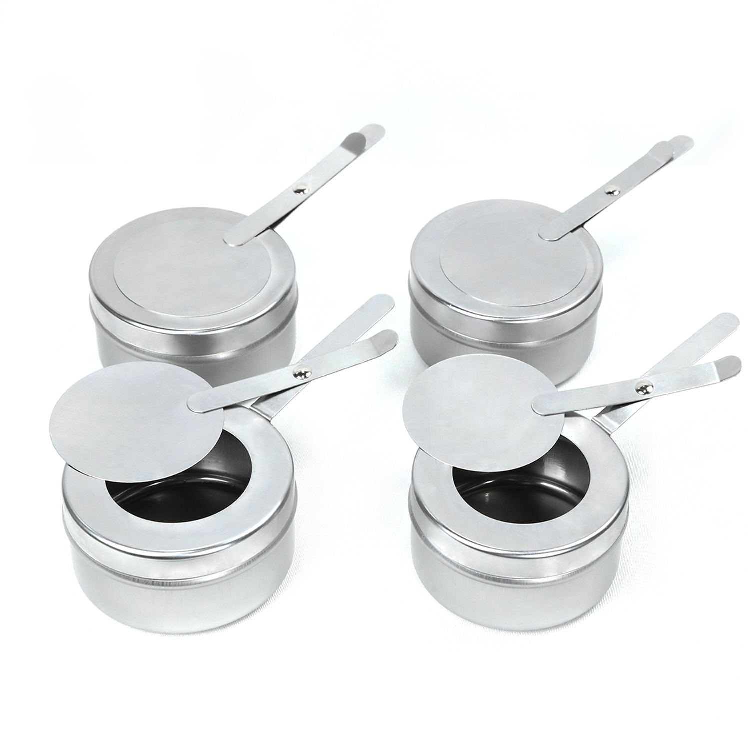 Stainless Steel Alcohol Stove Core Straight Flying Saucer Type Self-Service Outdoor Hot Pot Dry Pot Solid Liquid Adaptive Fuel Rack