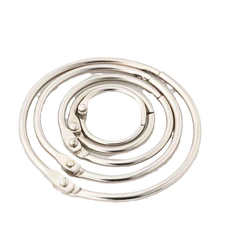 Loose-leaf ring iron ring buckle binding ring diy card character card photo album binding ring coil ring iron ring buckle ring open buckle