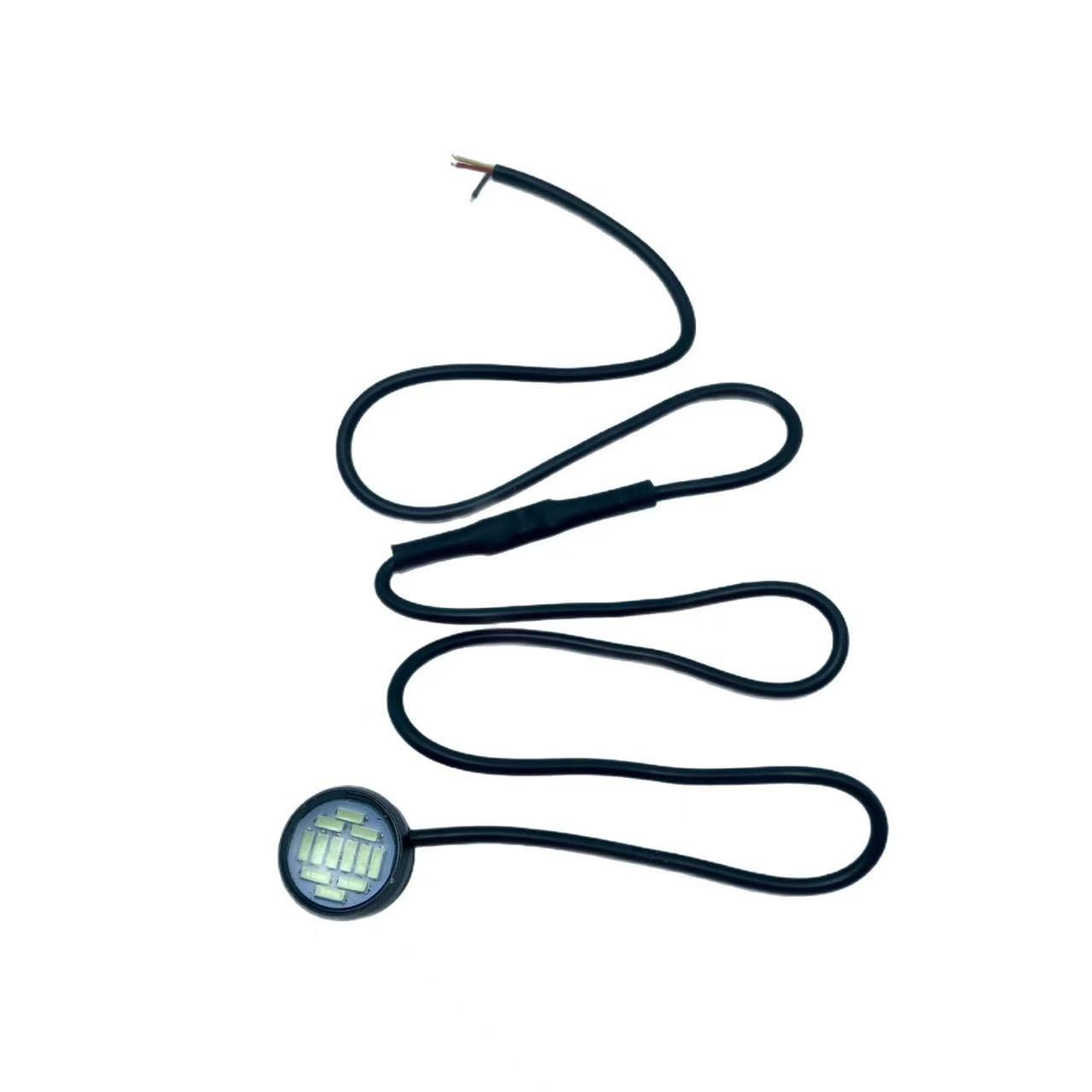 Cross-Border Direct Sales Car Newly Upgraded High-Brightness Back Sticker Led Aircraft Light 12Smd Flash Modified Car Universal Light