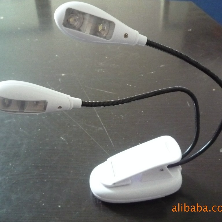 Double-pole double-lamp music score lamp four-eye clip lamp double-pole 4-lamp shaping hose lamp hose spectrum rack lamp USB lamp