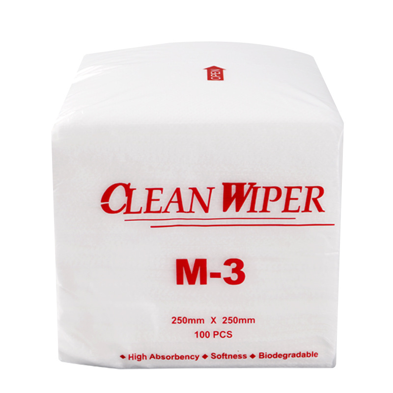 M-3 Dust-Free Paper Mesh Anti-Static Absorbent Wiper Industrial Disposable High-Quality Oil-Absorbing and Decontamination Wiper