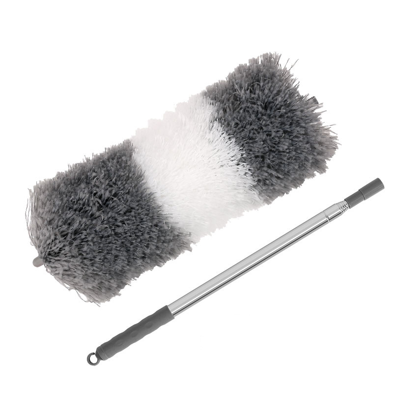 E-Commerce explosions feather duster 2.8 meters household dust cleaning ceiling dust duster extended telescopic dust duster