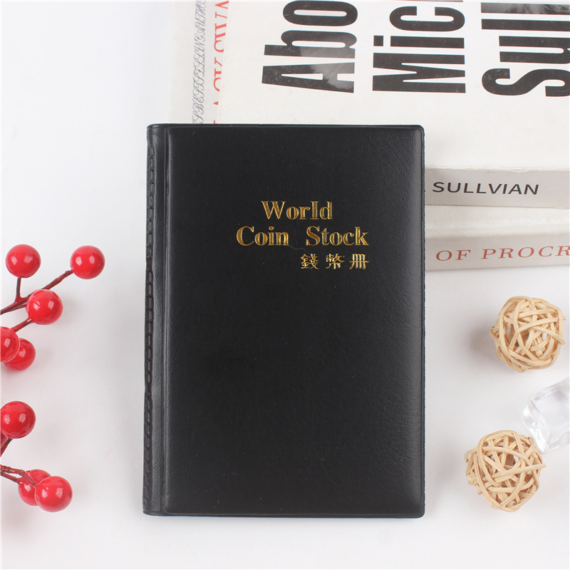 Large 60-Grids Coin Coin Collection Book Plug-In Small Ancient Coin Copper Coin Commemorative Book Positioning Book