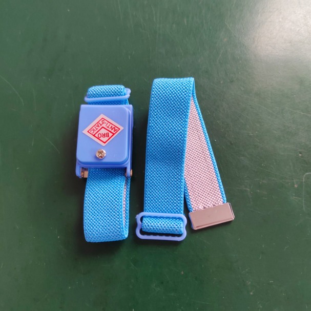 Direct Selling Blue Wireless Anti-static Bracelet Metal Anti-static Wrist Strap Wireless Static Ring Wholesale