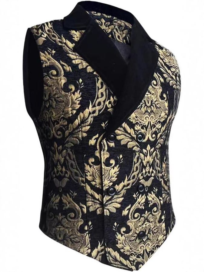 High-Quality Autumn and Winter Cross-Border Foreign Trade Korean Fashion New Single-Breasted Suit Vest Men's Sleeveless Jacket