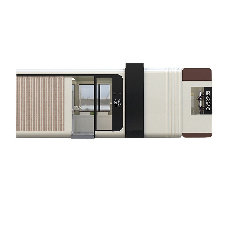 High-End Mobile Toilet Shower Room Smart Outdoor Scenic Spot Environmentally Friendly Toilet Public Mobile Toilet Public Toilet