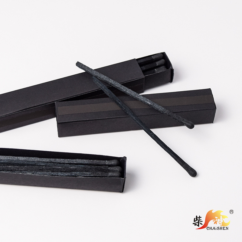 Customized Carton Safety Matches Nostalgic Aromatherapy Advertising Candle Cigar Birthday Retro Cake Shop Baking Ignition