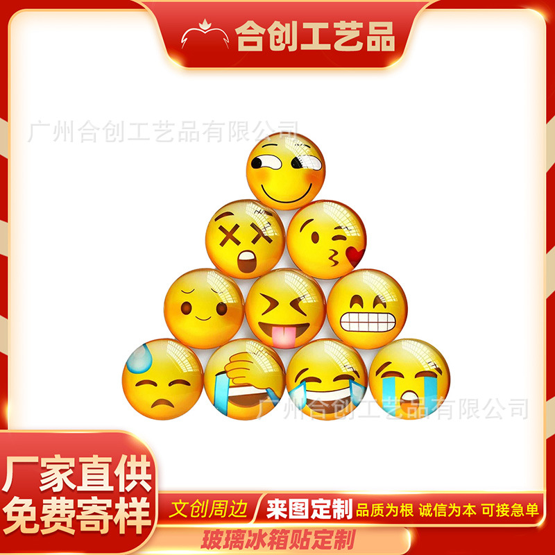 Refrigerator Magnet Photo Three-Dimensional Baby Crystal Glass Scenic Spot Commemorative Acrylic Magnetic Sticker Cultural and Creative Gift