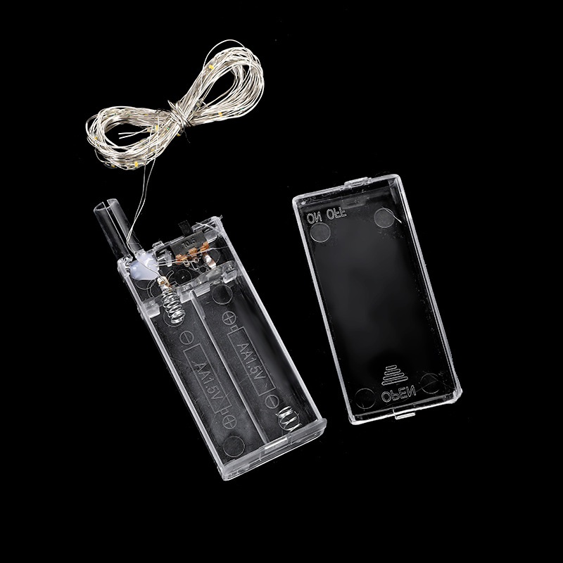 The new two battery box lamp line set Romantic atmosphere holiday decoration creative surprise confession set props