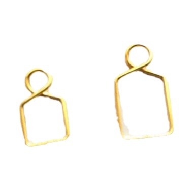 Wholesale Furniture Hardware metal lighting accessories curtain accessories wholesale fishhook Gold Silver big head copper needle iron ring