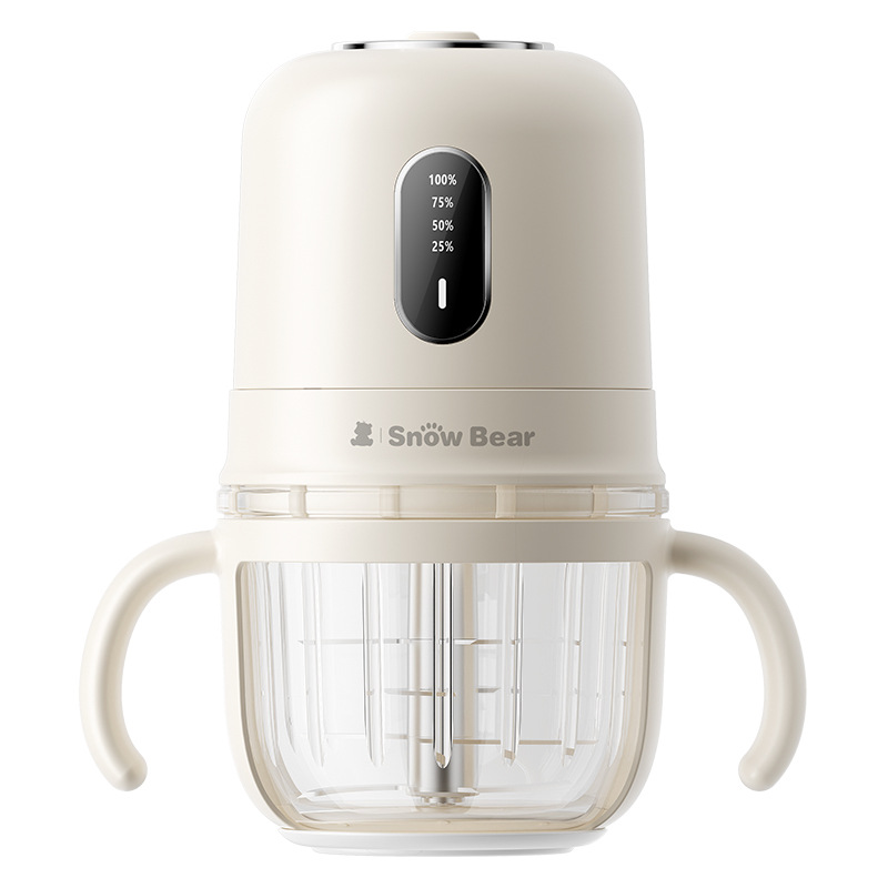 Little White Bear Supplementary Food Machine Baby Cooking Machine Small Multifunctional Mixer Wireless Portable Mud Maker HL-6019