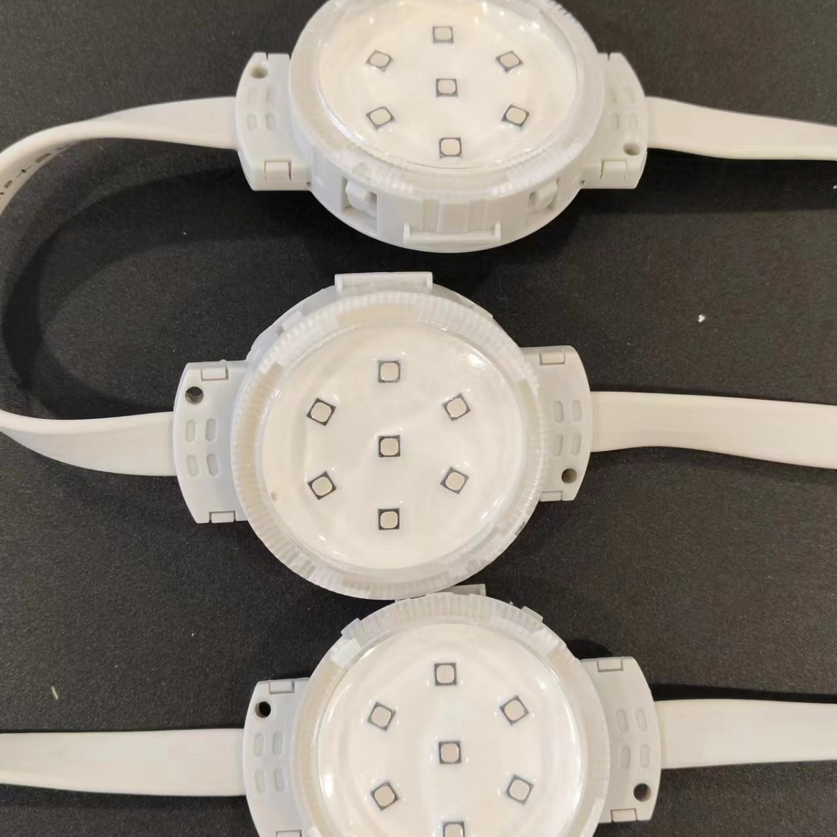 Manufacturer Supplies Led Point Light Source, Single Color and Full Color, for Building Facade Signage Decoration, Marquee Project, Gray Model