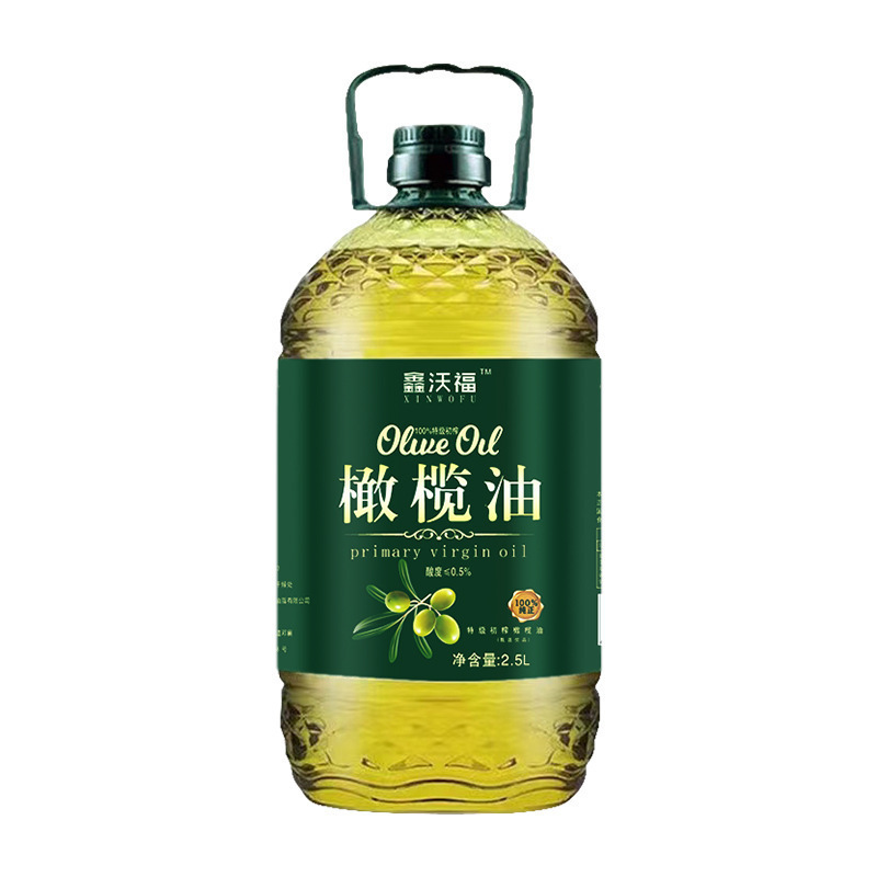 Pure Olive Oil Extra Virgin 0 Added Cooking Household Vegetable Edible Oil Barrel Century-Old Cold-Pressed Nutrition