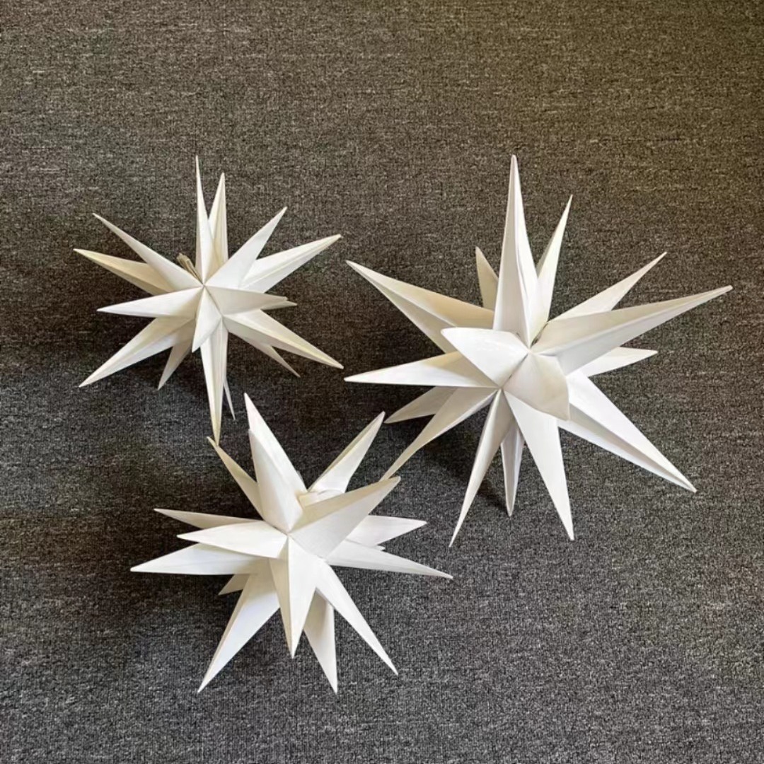 Cross-border Explosion LED Explosion Star Five-pointed Star Children Christmas Accessories Decoration