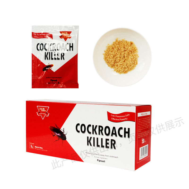 Ruijia (0.05% fipronil) anti-cockroach bait particles 5G anti-cockroach bait agent wholesale