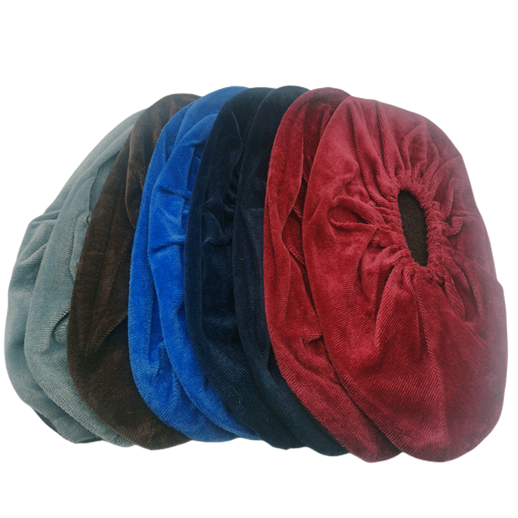 Wholesale flannel shoe cover thickened non-slip wear-resistant dustproof student computer room special breathable shoe cover indoor adult socks cover