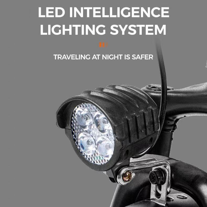 Cross-Border Folding Electric Bicycles Southeast Asia Two-Wheeled Electric Vehicles Driving Central Asia Battery Vehicle Factory