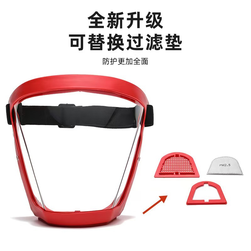 High-definition transparent protective mask anti-droplet anti-dust anti-dust labor protection riding goggles cross-border glasses manufacturers