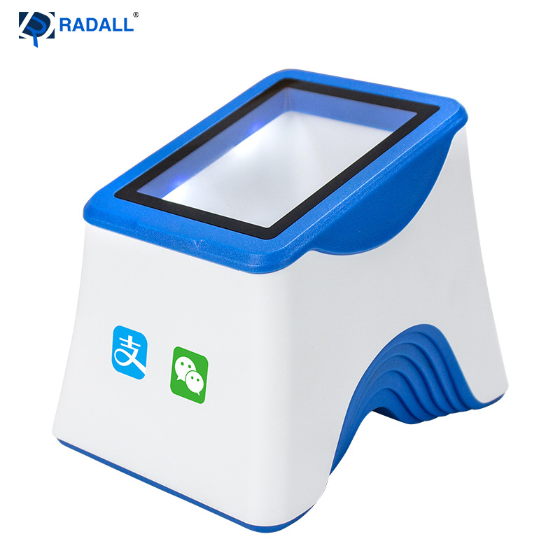 Scan Code Payment Box Supermarket Cashier Scan Code Box Convenience Store Catering Cashier Small White Box Supermarket Scan Code Pier