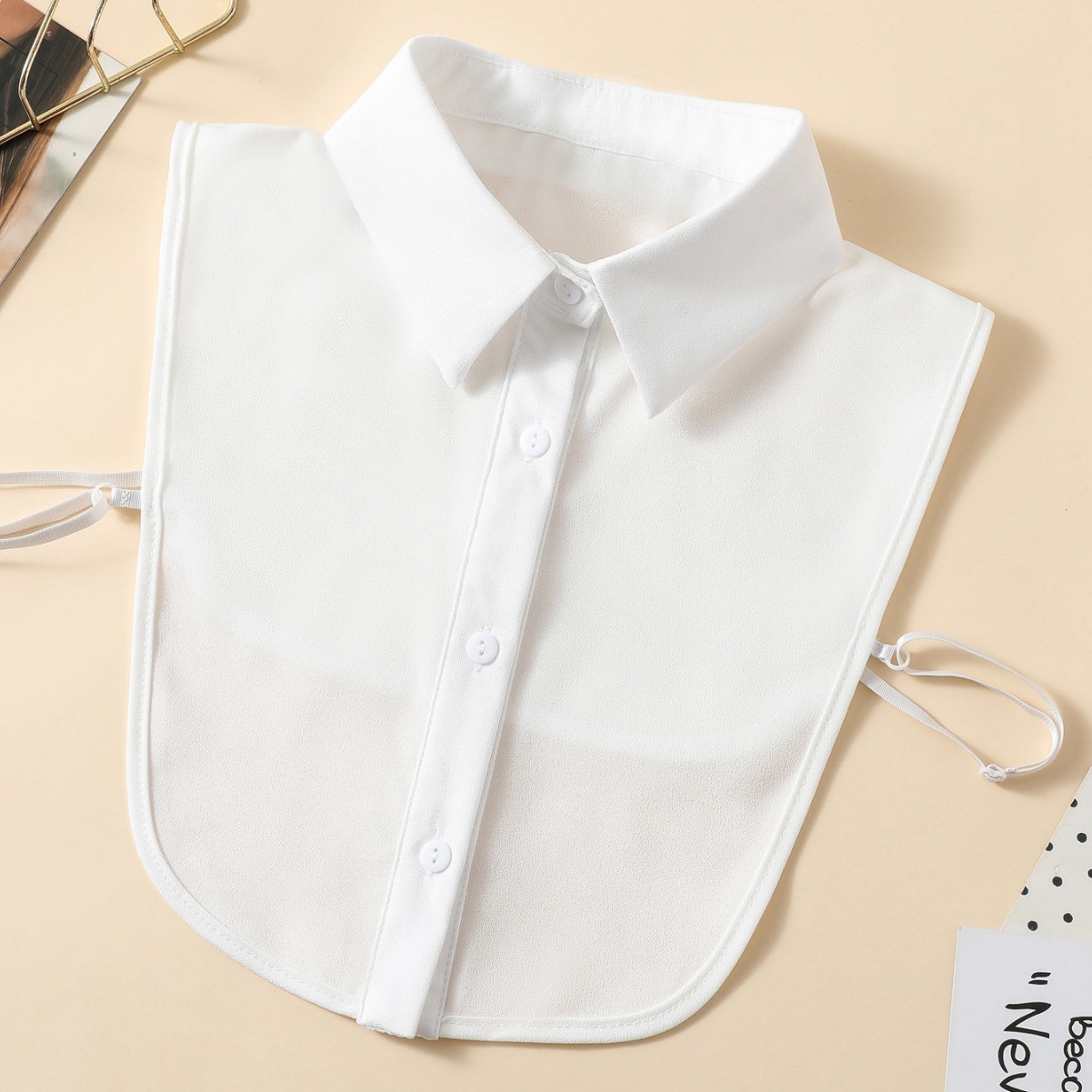 Women's Fake Collar Sweater Collar Shirt Collar Beaded Collar Customization