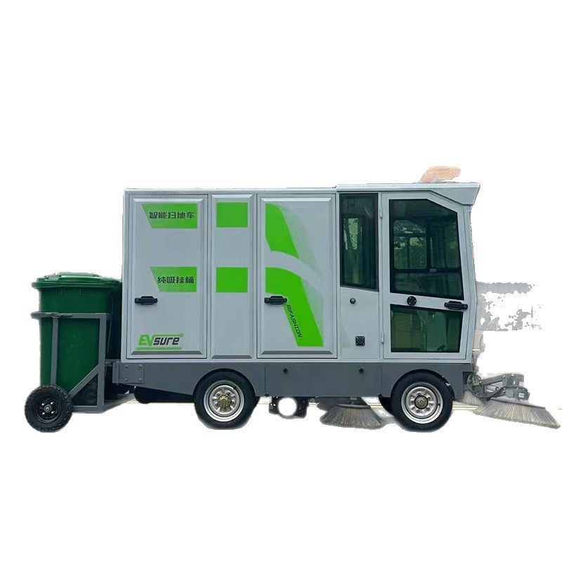 Electric Sweeper, Driving Sweeper, Sweeping and Suction Integrated Large-Capacity Dust Box, Factory Community Property Sweeper