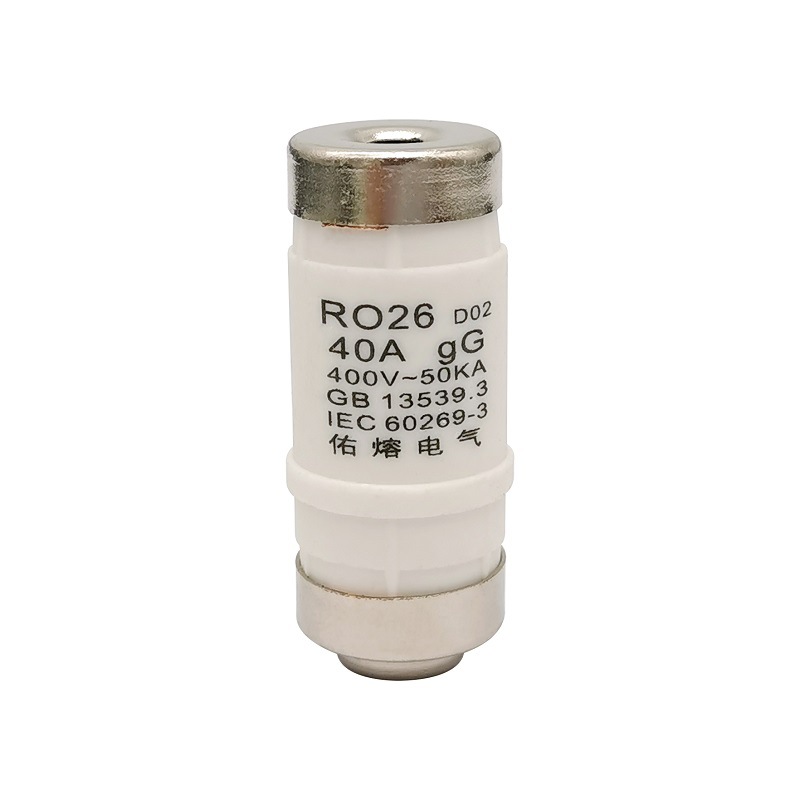 Screw fuse R026 RO26 D02 gG 400V-50KA 20A25A32A35A40A50A63A