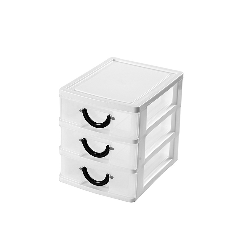 Multi-layer Drawer Type Transparent Medicine Storage Box Desktop Dustproof Drawer Box Nail Polish Skin Care Storage Cabinet for Hair