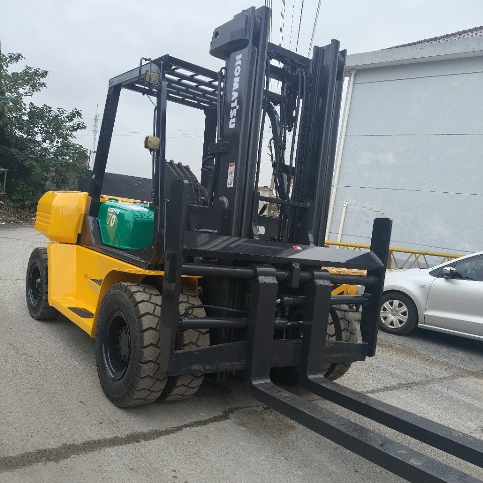 Used Komatsu 7 Ton Forklift,Used Komatsu 7 Ton High Mast Forklift, Raised 5m