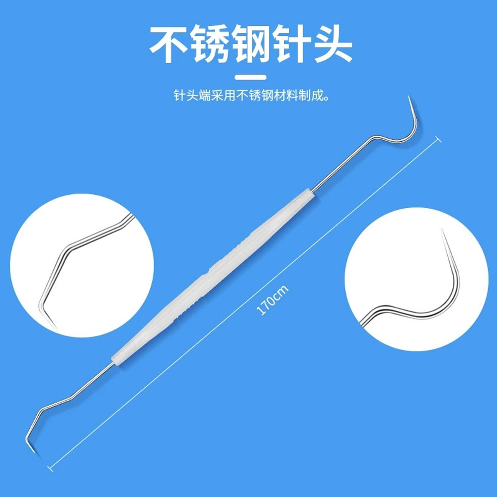Medical Dental Double-Headed Probe Disposable Oral Instrument Inspection Tool Material Dental Calculus Dental Medical Special