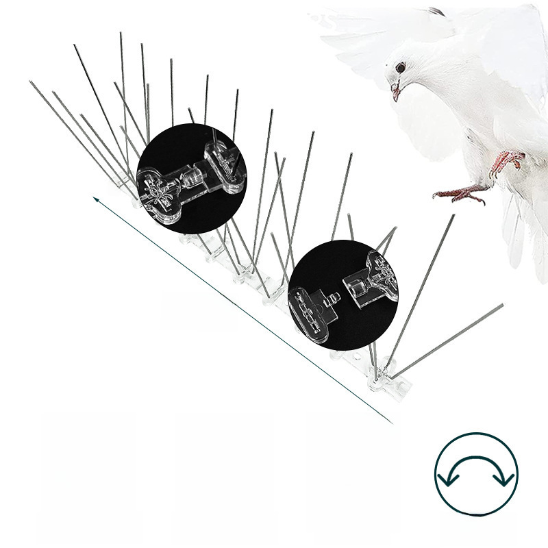 Home Agriculture Protection Cross-Border Spot Home Protection Anti-Bird Thorn Balcony Bird Thorn Repellent Bird Thorn Handy Gadget Not