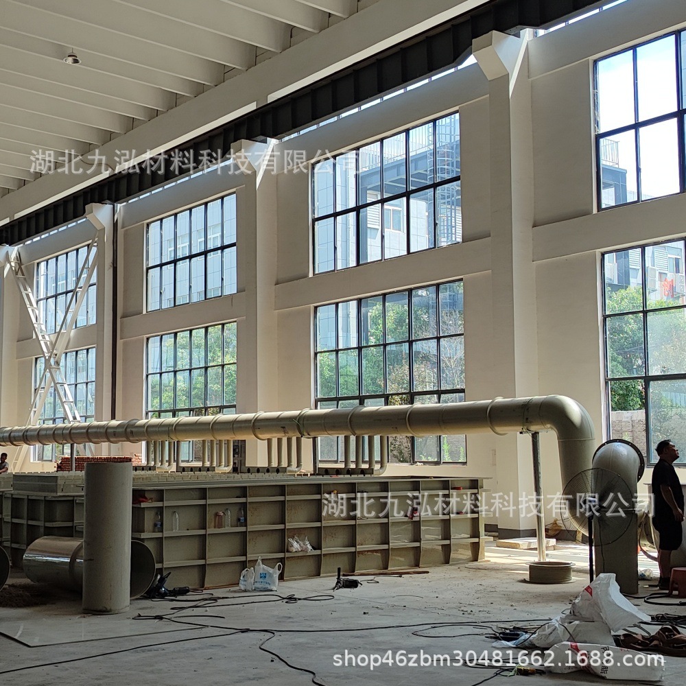 Сварной пластиковый танк Pp в Пинсяне, Цзянси, индивидуальный кислотостойкий танк для электролитической мойки с высокой температурной стойкостью и утолщением