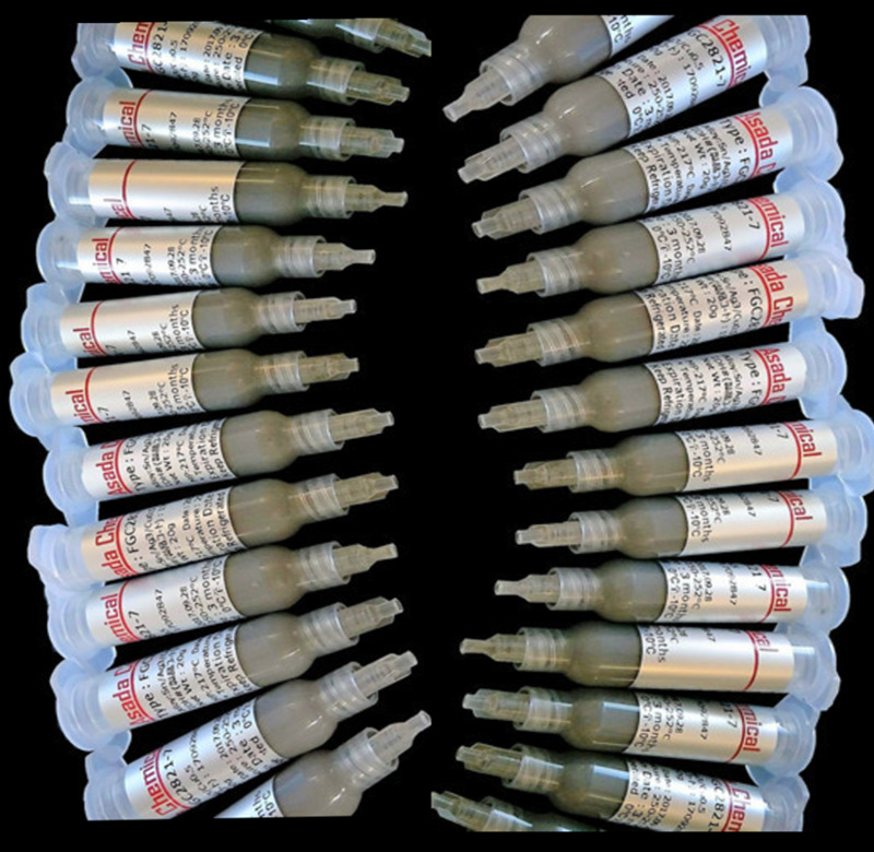 Factory direct supply syringe dispensing solder paste No. 7 tin powder LED flip chip solid crystal solder paste LED dispensing solder paste