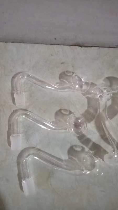 Прозрачный мужской рот 10мм стеклянная курительная чаша, стеклянные аксессуары, стеклянная трубка