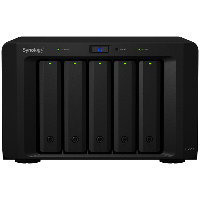 Synology Dx517 5-Bay Nas Network Storage Server Expansion Device (No Built-In Hard Drive)