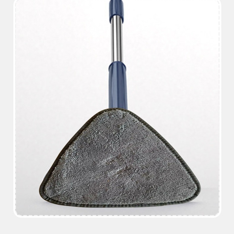 Household lazy triangle mop cloth 360 degree rotating twist water triangle mop hand-free mop cloth dual-purpose mop cloth