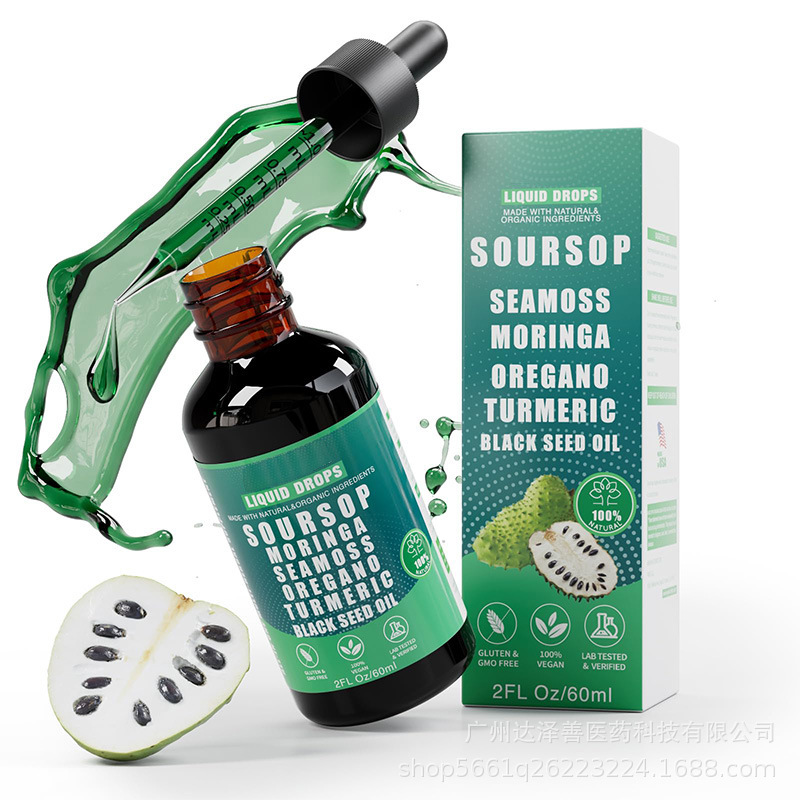 10-in-1 Soursop Graviola Liquid Soursop Graviola Liquid Drops in Stock