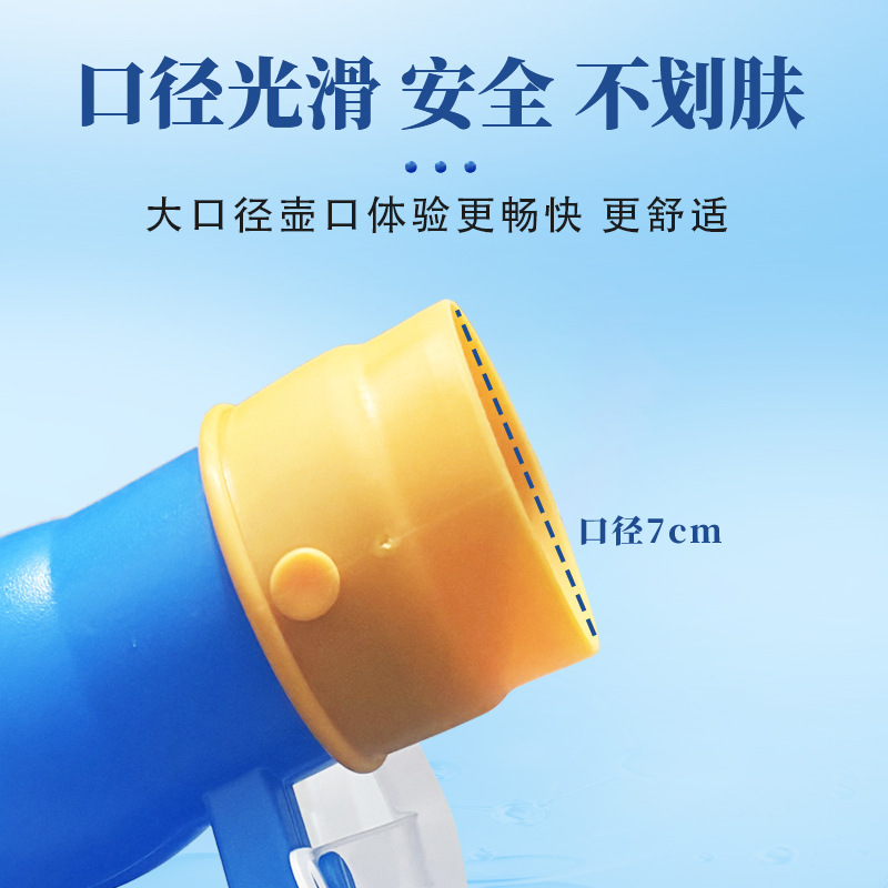 Soft Plastic Urinal with Spout, Thickened for Bedridden Elderly, Unisex Urinal with Lid, Odor-Proof Household Potty